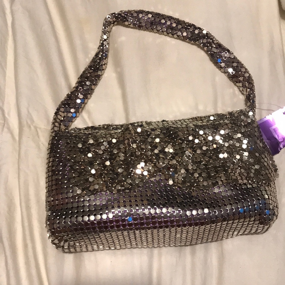 Silver purse